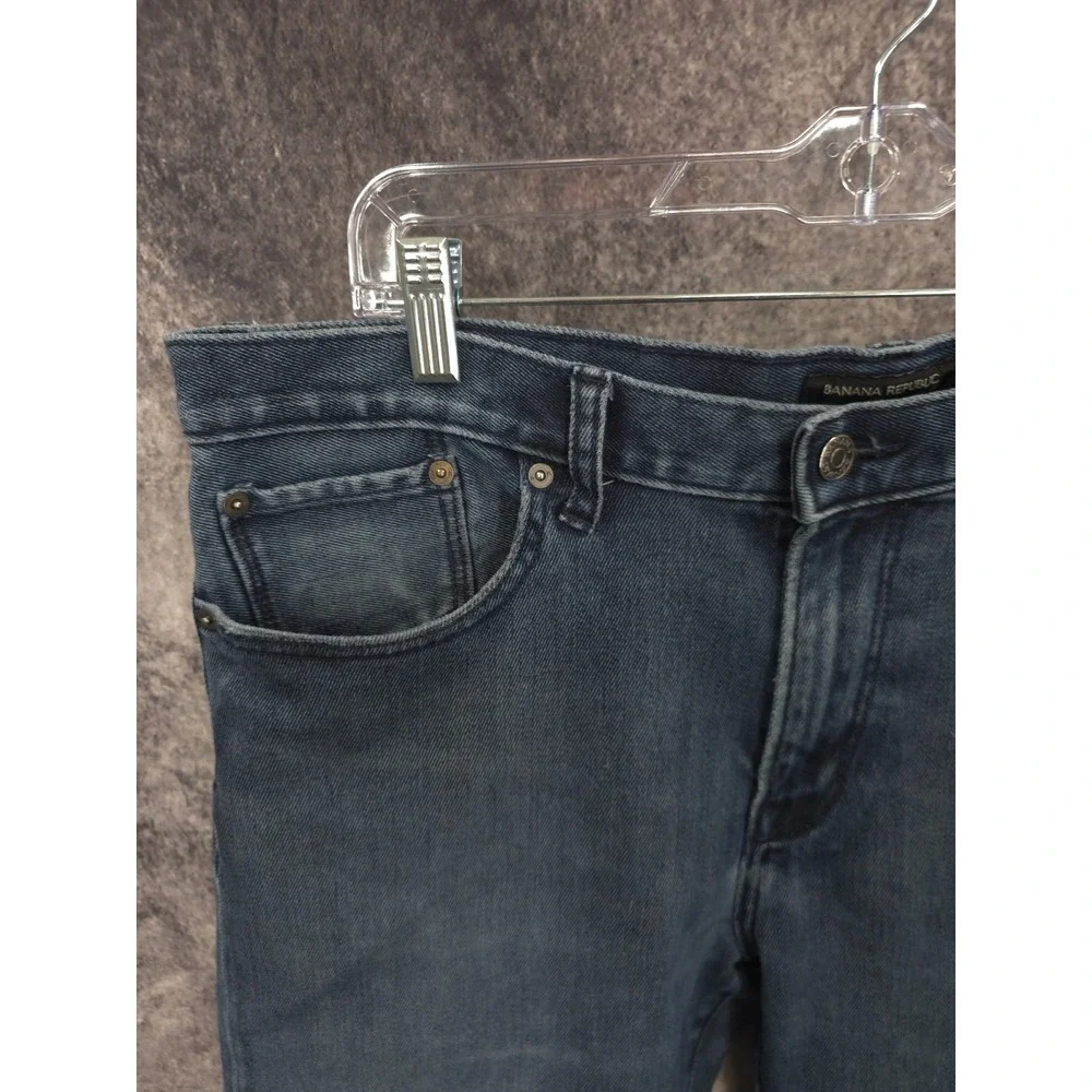 Banana Republic‎ Jeans Mens 36 X 30 Straight Leg Premium Performance Medium Wash